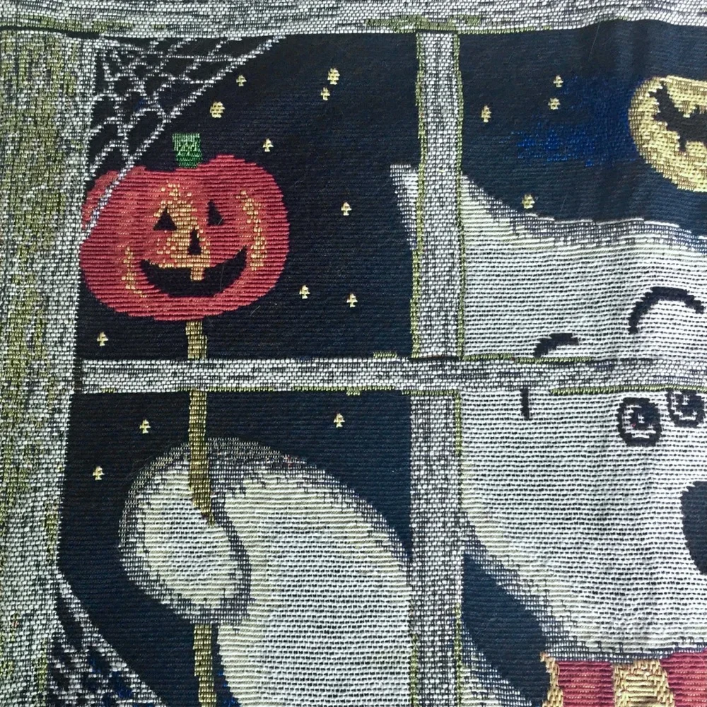Set of 2 Tapestry Spooky Halloween Placemats